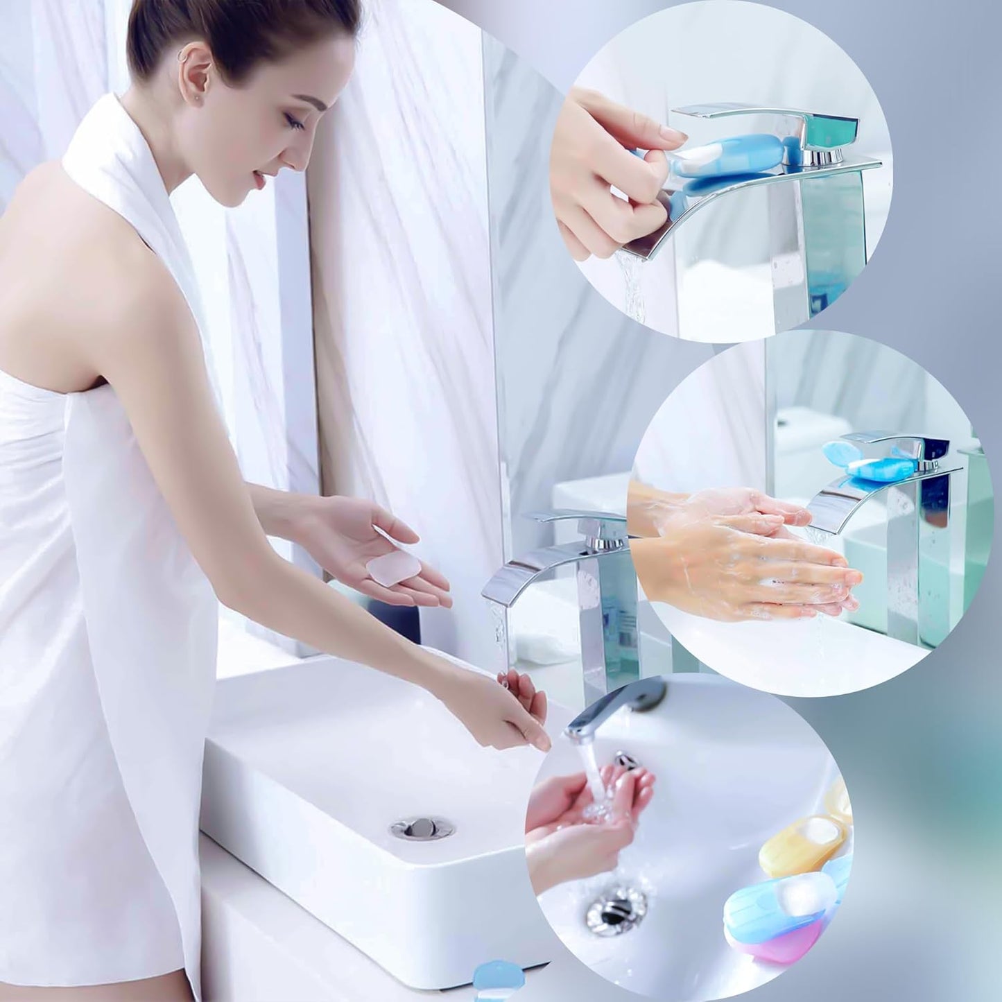 Portable Travel Soap Sheets - Compact, Eco-Friendly & Convenient