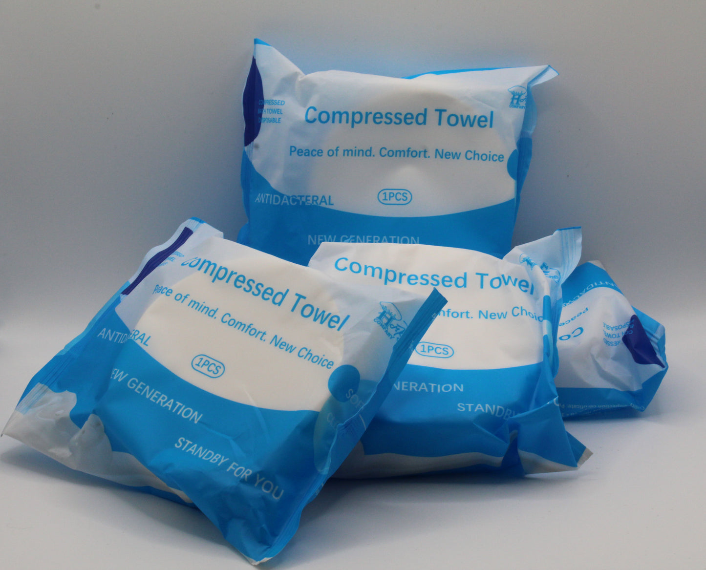 Disposable Bath Towels for 3 People โ Available in 1 to 6 Packs | Travel Compressed Towels