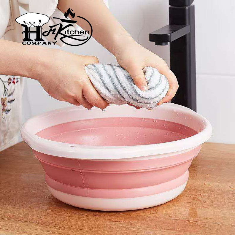 Middle-Sized Foldable Water Bucket – Space-Saving & Multi-Purpose